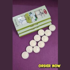Jasmine Scented Tea Light Candle 10 Piece Pack