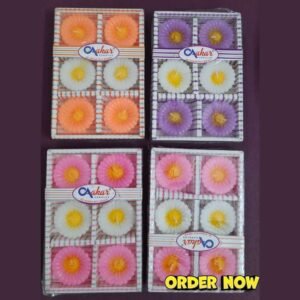 Sunflower Floating Candle (Pack of 6) diwali decoration